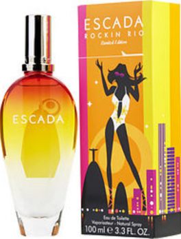 Escada Rockin Rio Edt Spray 3.3 Oz (2011 Limited Edition) For Women