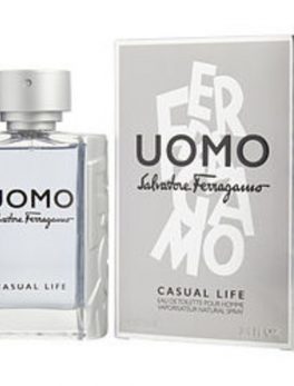 Salvatore Ferragamo Uomo Casual Life Edt Spray 3.4 Oz For Men