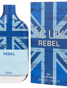 Fcuk Rebel Him Edt Spray 3.4 Oz For Men
