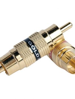 DB Link BM105 Gold Barrel Connectors, 2 pk (Male/Male)
