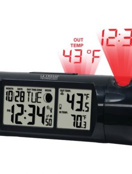 La Crosse Technology 616-143 Round Projection Thermometer