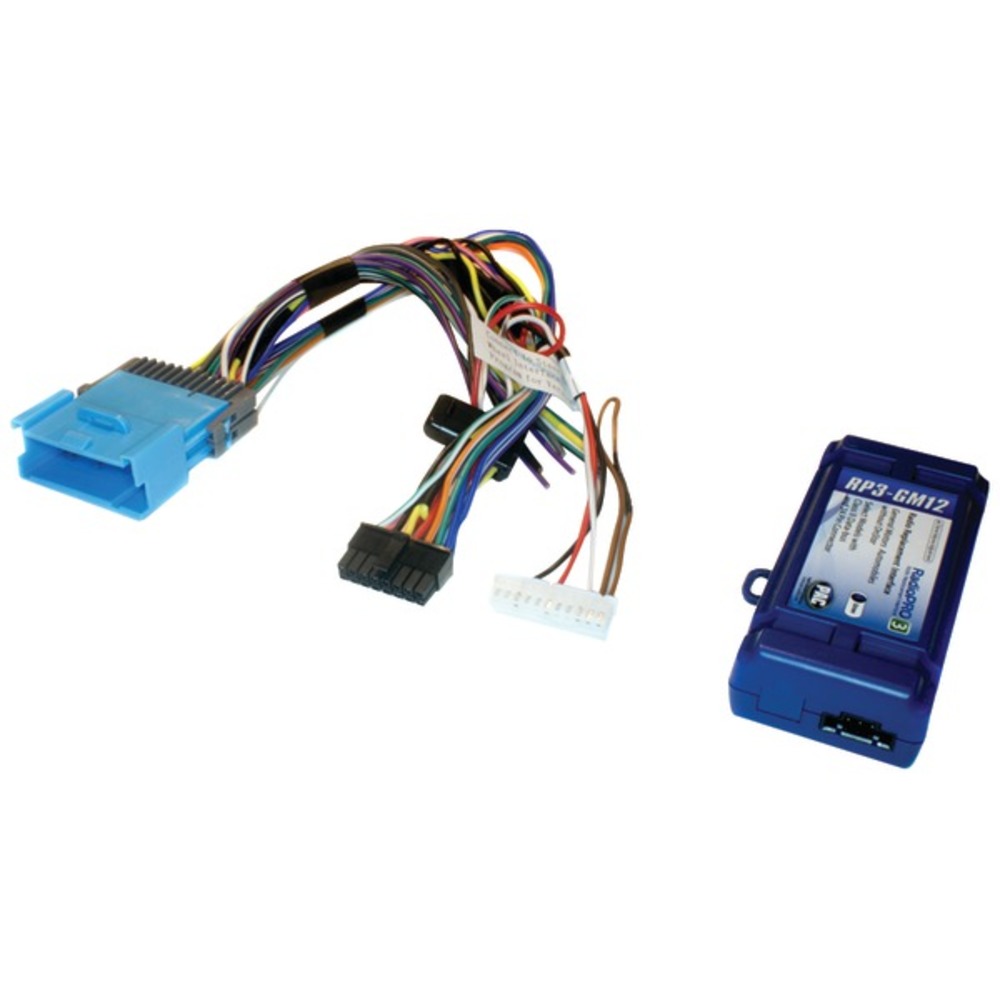 PAC RP3-GM12 Radio Replacement Interface for Select GM Vehicles (Class II Databus, 24-Pin Harness, Chevrolet Equinox 2005-2006 and Pontiac Torrent 2006)