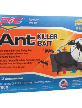 PIC PLASBON Plastic Ant-Killing Systems, 12 pk
