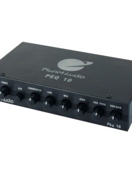 Planet Audio PEQ10 Half-DIN 4-Band Graphic Equalizer