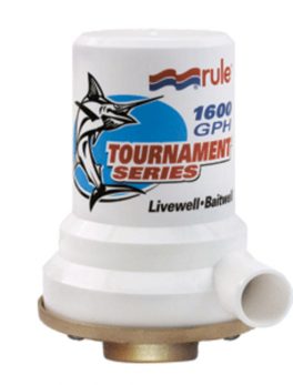 Rule Tournament Series Bronze Base 1600 GPH Livewell Pump