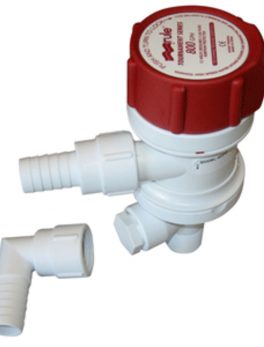 Rule FC Tournament Series 800 GPH Livewell/Aerator w/ Seacock Inlet