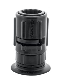 Scotty 445 Stick-On Mount w/Gear-Head Adapter - 2" Pad