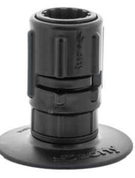 Scotty 448 Stick-On Mount w/Gear-Head Adapter - 3" Pad