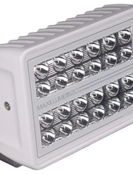 Lumitec Maxillume h120 - Trunnion Mount Flood Light - White Housing - White Dimming