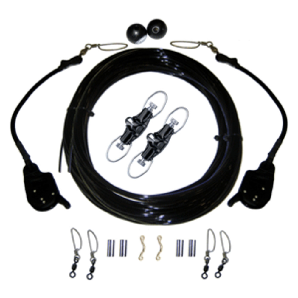 Rupp Single Rigging Kit W/Lok-Ups and Nok-Outs - 160" Black Mono