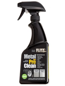 Flitz Metal Pre-Clean - All Metals Icluding Stainless Steel - 16oz Spray Bottle