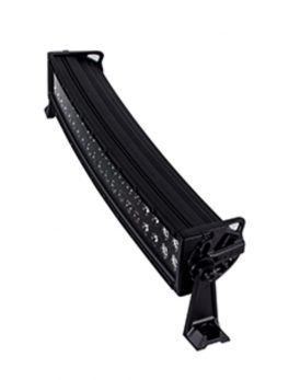 HEISE Dual Row Curved Blackout LED Light Bar - 22"