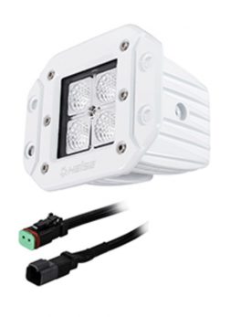 HEISE 4 LED Marine Cube Light - Flush Mount - 3"