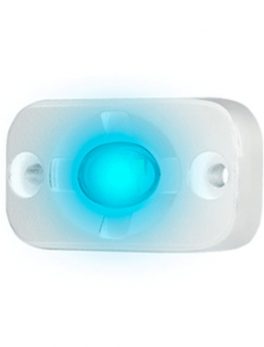 HEISE Marine Auxiliary Accent Lighting Pod - 1.5" x 3" - White/Blue