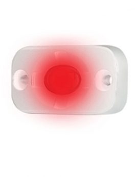 HEISE Marine Auxiliary Accent Lighting Pod - 1.5" x 3" - White/Red