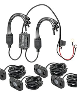 HEISE RGB Accent Lighting Kit - 4 Pack