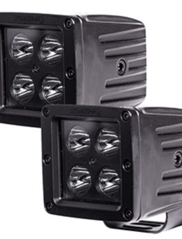 HEISE Blackout 4 LED Cube Light - 3" - 2 Pack