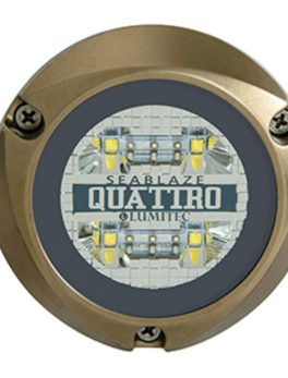 Lumitec SeaBlaze Quattro LED Underwater Light - Dual Color - White/Blue