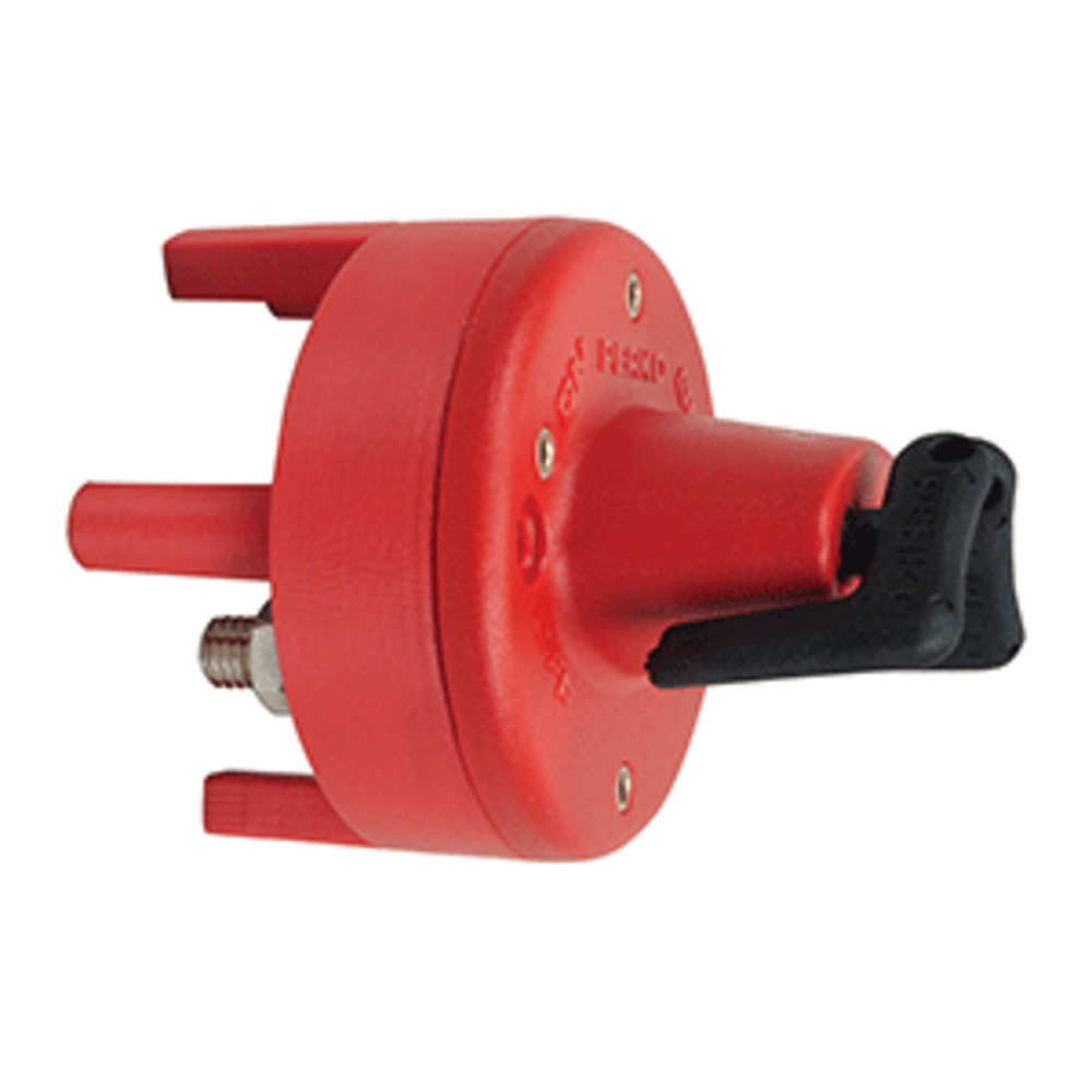 Perko Dual Battery Switch w/Mounting Ring and amp; Legs - Bulkhead Mount