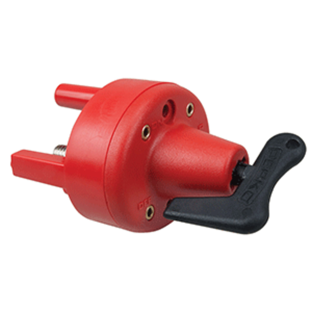 Perko Single Battery Disconnect Switch w/Mounting Ring and amp; Legs - Bulkhead Mount