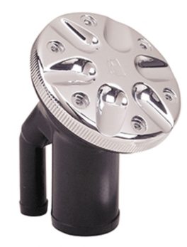 Perko 0590 Vented Fill f/1-1/2" Hose - Angled Neck - Chrome