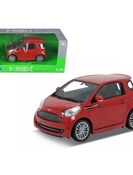 Aston Martin Cygnet Red 1/24 Diecast Car Model by Welly 24028r