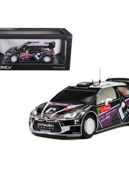Citroen DS3 #17 WRC Rally Portugal 2012 Merksteijn Jr / Chevallier 1/18 Diecast Car Model by Norev 181559