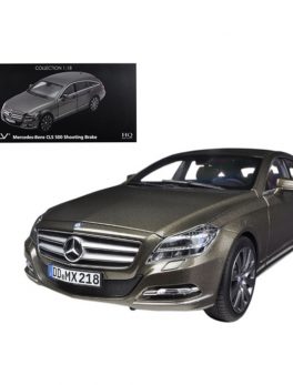 2012 Mercedes CLS 500 Wagon Shooting Brake Indium Gray 1/18 Diecast Model Car by Norev 183549