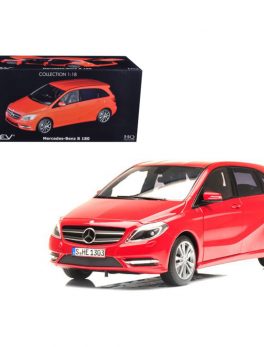 2011 Mercedes B180 Red 1/18 Diecast Car Model by Norev NO183559