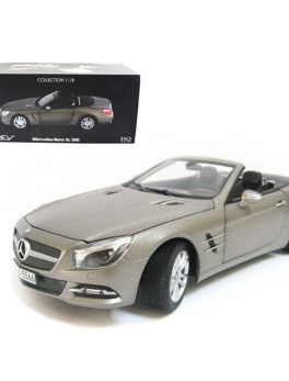 2012 Mercedes Sl Class SL 500 Matt Grey 1/18 Diecast Car Model by Norev 183590