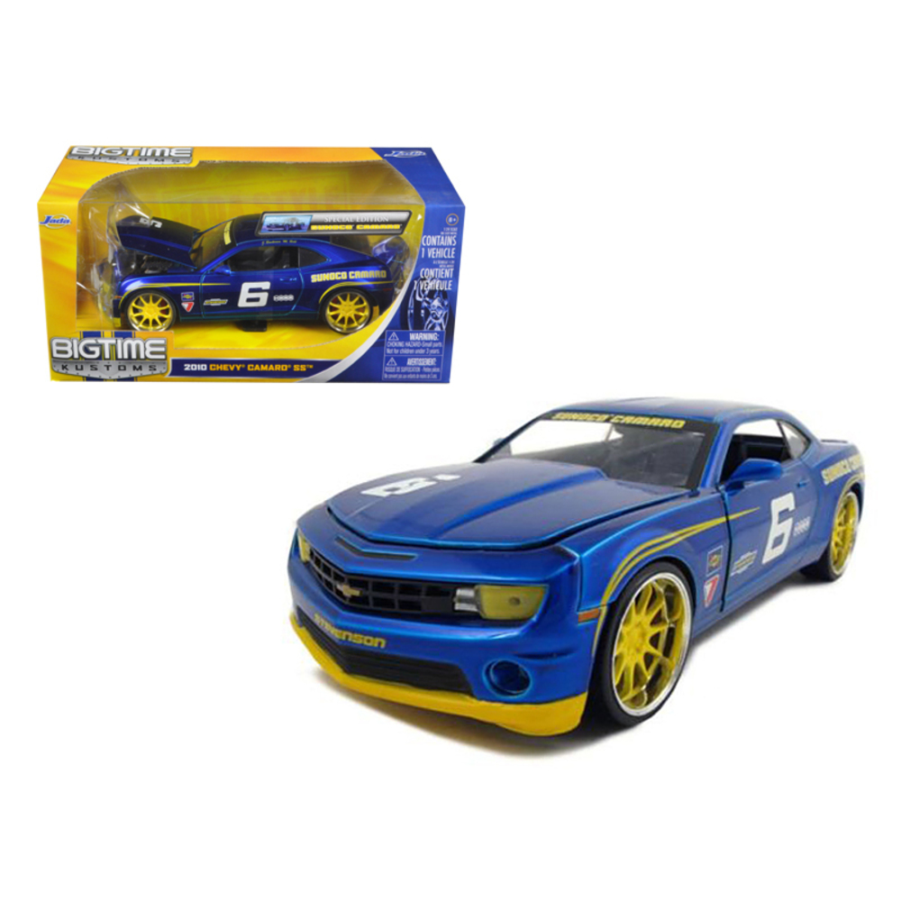 2010 Chevrolet Camaro SS #6 Sunoco 1/24 Diecast Car Model by Jada 92488
