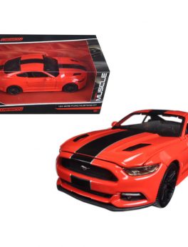 2015 Ford Mustang GT Red Classic Muscle 1/24 Diecast Model Car by Maisto 31369RD