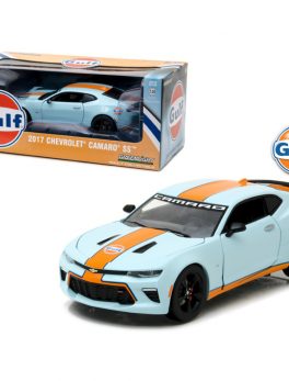2017 Chevrolet Camaro SS Gulf Oil Racing 1/24 Diecast Model Car by Greenlight 18233