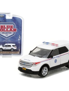 2014 Ford Explorer United States Postal Service (USPS) Postal Police 1/64 Diecast Model Car by Greenlight 35060D