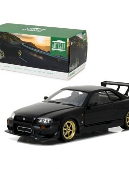 1999 Nissan Skyline GT-R (R34) Black 1/18 Diecast Model Car by Greenlight 19030