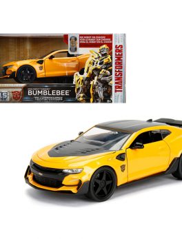 2016 Chevrolet Camaro Bumblebee Yellow From Transformers Movie 1/24 Diecast Model Car by Jada Metals 98399