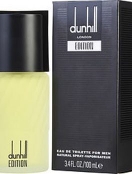 Dunhill Edition Edt Spray 3.4 Oz For Men