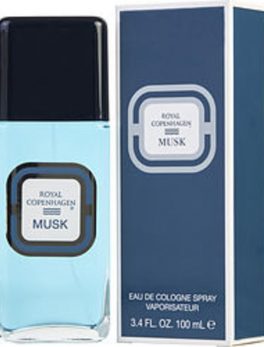 Royal Copenhagen Musk Cologne Spray 3.4 Oz For Men