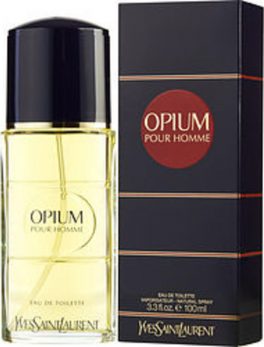 Opium Edt Spray 3.3 Oz For Men