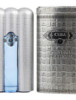 Cuba Prestige Platinum Edt Spray 3 Oz For Men