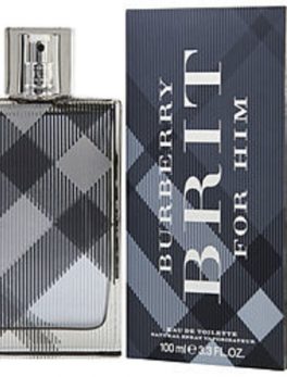 Burberry Brit Edt Spray 3.3 Oz (new Packaging) For Men