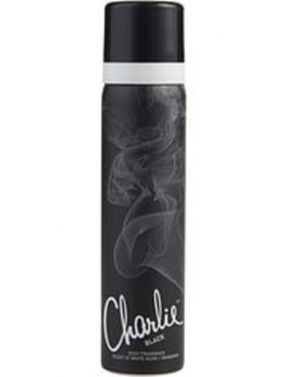Charlie Black Body Spray 2.5 Oz For Women