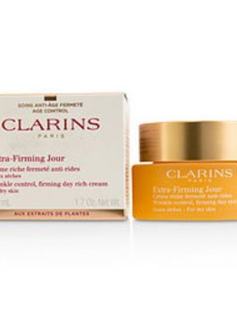Clarins Extra-firming Jour Wrinkle Control, Firming Day Rich Cream - For Dry Skin --50ml/1.7oz For Women