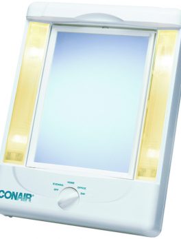 Conair TM8LX3N 2-Sided Makeup Mirror with 4 Light Settings