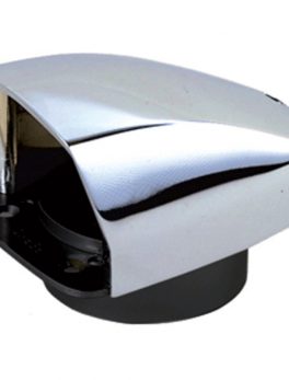 Perko Cowl Ventilator - 3" Chrome Plated Zinc Alloy