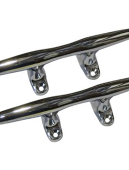Perko 4" Open Base Cleat - Chrome Plated Zinc - Pair