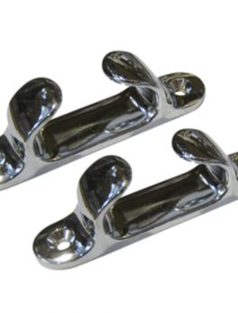 Perko 4" Straight Chock - Chrome Plated Zinc