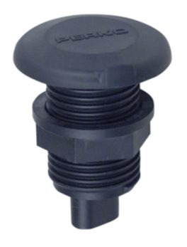Perko Mini Mount Plug-In Type Base - 2 Pin - Black