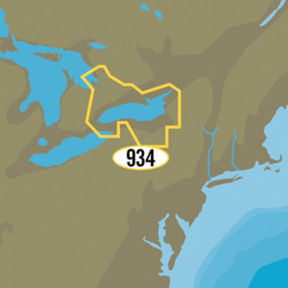 C-MAP MAX-N+ NA-Y934 - Lake Ontario and Trent Severn Waterway