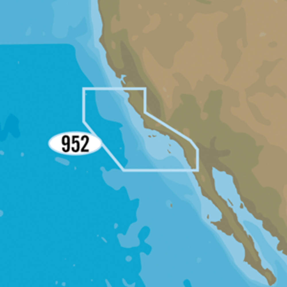 C-MAP MAX-N+ NA-Y952 - San Diego to Santa Cruz